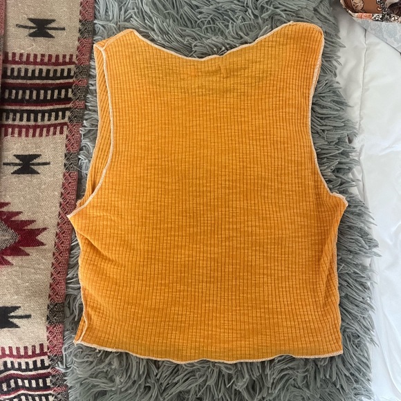 Princess Polly Christa Top Orange Size US2 - Picture 4 of 4